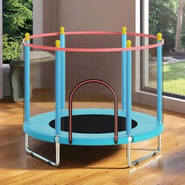 Продукт TEANTOYS - Детски батут с предпазна мрежа 140 см - 0 - BG Hlapeta