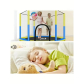 Продукт TEANTOYS - Детски батут с предпазна мрежа 140см - 8 - BG Hlapeta