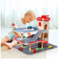 Продукт TEANTOYS - Детски дървен паркинг с автомобили многоетажен гараж за игра - 6 - BG Hlapeta