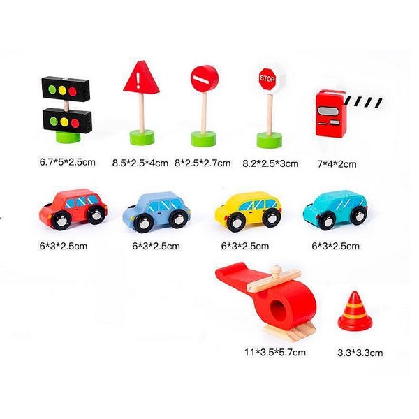 Продукт TEANTOYS - Детски дървен паркинг с автомобили многоетажен гараж за игра - 0 - BG Hlapeta