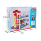 Продукт TEANTOYS - Детски дървен паркинг с автомобили многоетажен гараж за игра - 1 - BG Hlapeta