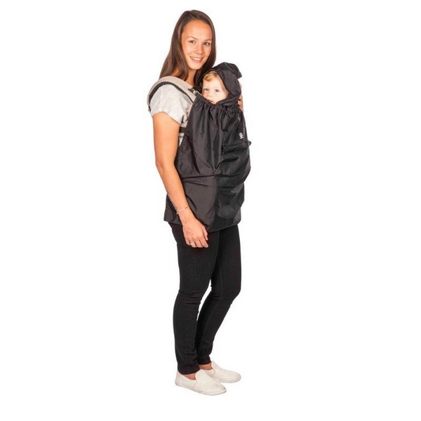 Продукт Dooky - Бебешки дъждобран за кенгуру, черен - 0 - BG Hlapeta