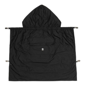 Dooky - Бебешки дъждобран за кенгуру, черен Dooky - Бебешки дъждобран за кенгуру, черен