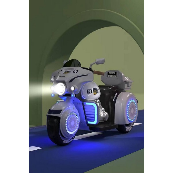 Продукт Акумулаторен мотор - Police New Force със светлини и музика - 0 - BG Hlapeta