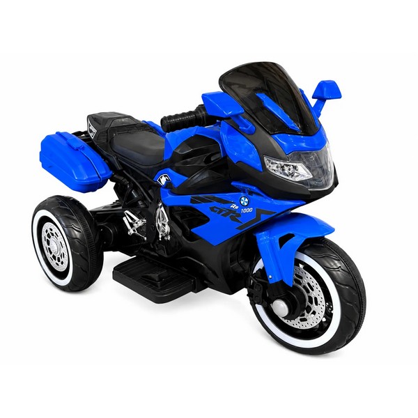 Продукт Детски акумулаторен мотор BMW S1000 - 3 колела, светлини и музика - 0 - BG Hlapeta