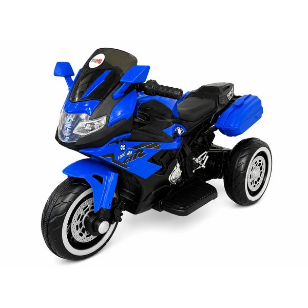 Продукт Детски акумулаторен мотор BMW S1000 - 3 колела, светлини и музика - 0 - BG Hlapeta
