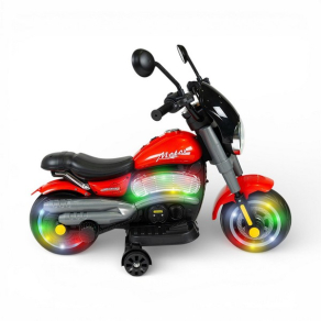 TEANTOYS - Детски електрически мотор с музика и LED светлини стил и забавление на макс!