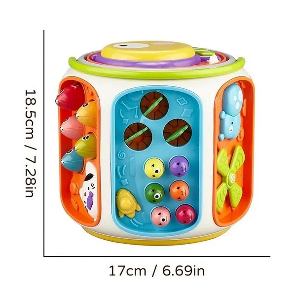 Продукт TEANTOYS - Детски интерактивен Activity Cube 9 в 1 - 0 - BG Hlapeta