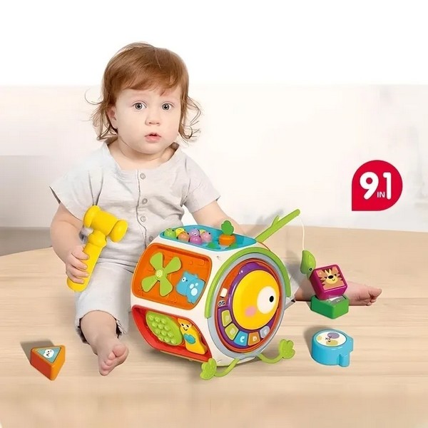 Продукт TEANTOYS - Детски интерактивен Activity Cube 9 в 1 - 0 - BG Hlapeta
