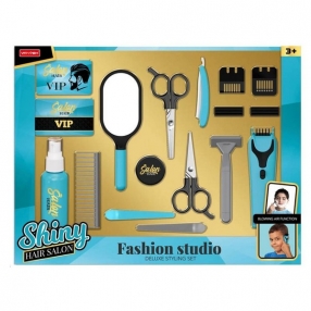 RTOYS  Shiny Hair Salon - Детски комплект бръснарски принадлежности
