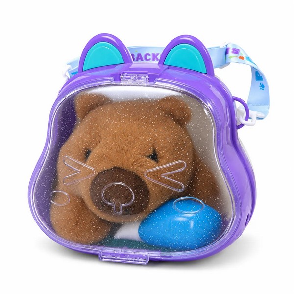 TEANTOYS - Детски комплект за игра с плюшена капибара в раничка