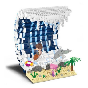 Koco Bricks Сърфинг - детски конструктор 1471 части Koco Bricks Сърфинг - детски конструктор 1471 части