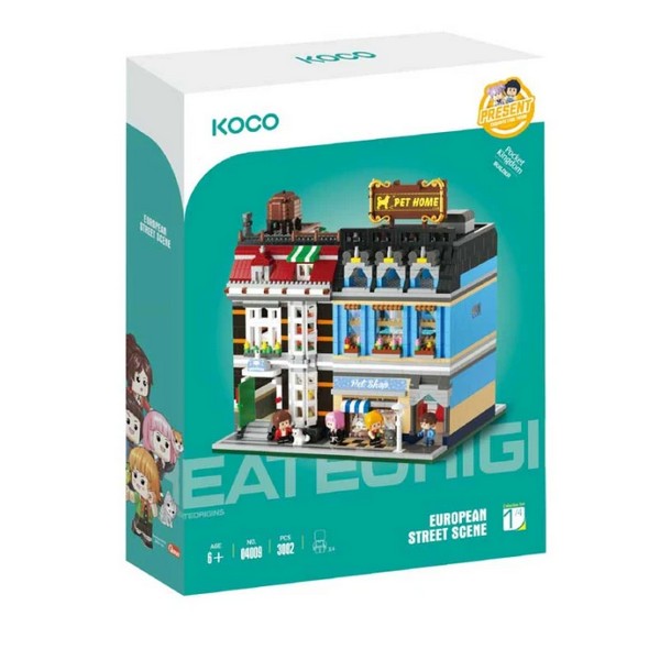 Продукт Koco Bricks  Зоо магазин - детски конструктор 3002 части - 0 - BG Hlapeta