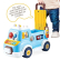 TEANTOYS - Детски музикален камион с ремарке 2 в 1 яздене, бутане и игра 3