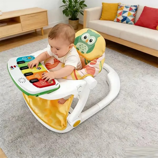 Продукт TEANTOYS - Детски музикален стол за сядане с интерактивно пиано - 0 - BG Hlapeta