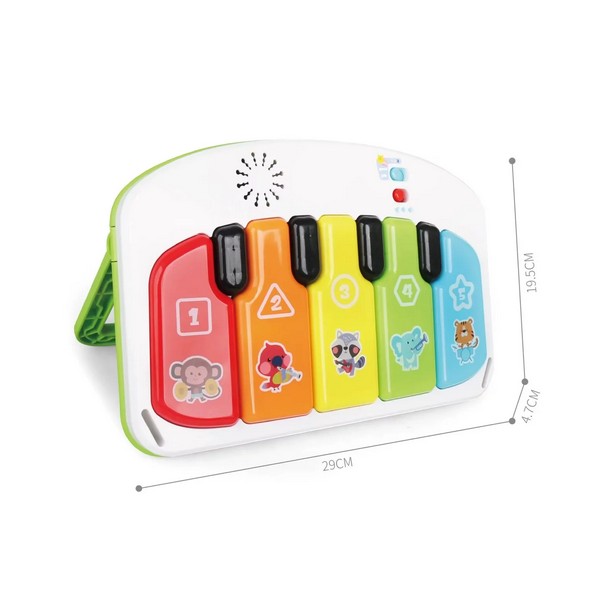 Продукт TEANTOYS - Детски музикален стол за сядане с интерактивно пиано - 0 - BG Hlapeta