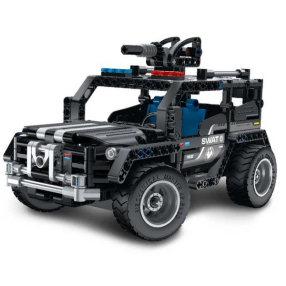 iM.Master Военен джип SWAT - Детски пластмасов конструктор 2в1, 391 части iM.Master Военен джип SWAT - Детски пластмасов конструктор 2в1, 391 части