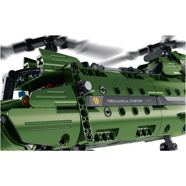 Продукт iM.Master Военен самолет и хеликоптер - Детски пластмасов конструктор 2в1, 393 части - 0 - BG Hlapeta