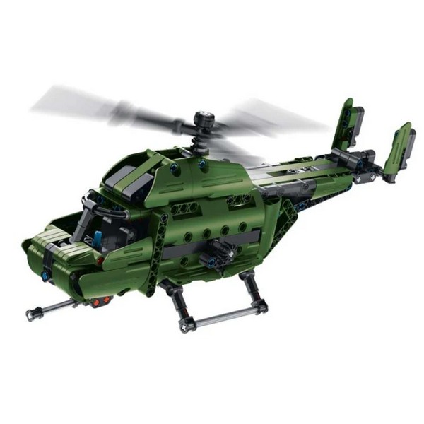 Продукт iM.Master Военен самолет и хеликоптер - Детски пластмасов конструктор 2в1, 393 части - 0 - BG Hlapeta