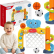 TEANTOYS - Детски спортен център 3 в 1- Баскетболен кош, футболна врата и активна игра 1