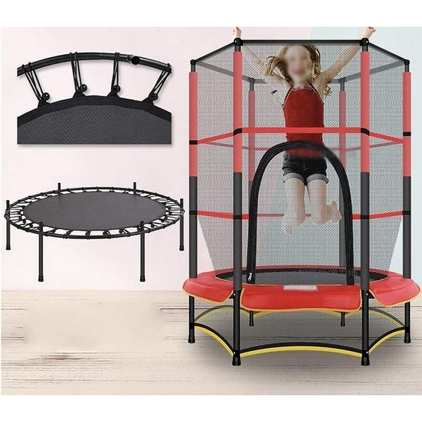Продукт Детски Трамплин с Предпазна Мрежа – Идеален за Енергични Малчугани! - 0 - BG Hlapeta