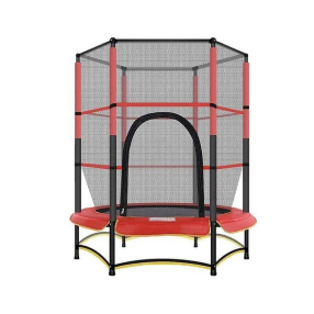 Детски Трамплин с Предпазна Мрежа – Идеален за Енергични Малчугани! Детски Трамплин с Предпазна Мрежа – Идеален за Енергични Малчугани!
