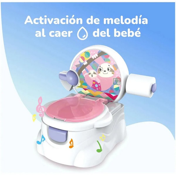 Продукт TEANTOYS - Детско гърне с капак, музика и поставка за тоалетна хартия - 0 - BG Hlapeta