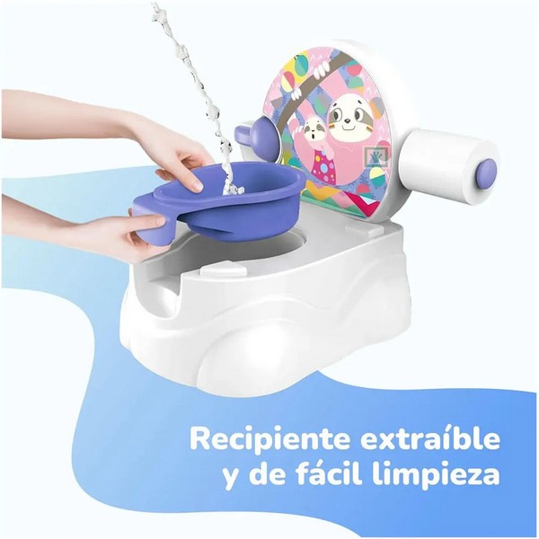 Продукт TEANTOYS - Детско гърне с капак, музика и поставка за тоалетна хартия - 0 - BG Hlapeta