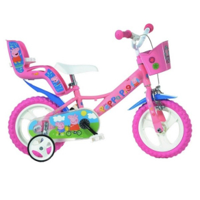 Dino Bikes Peppa Pig - Детско колело, 12 инча