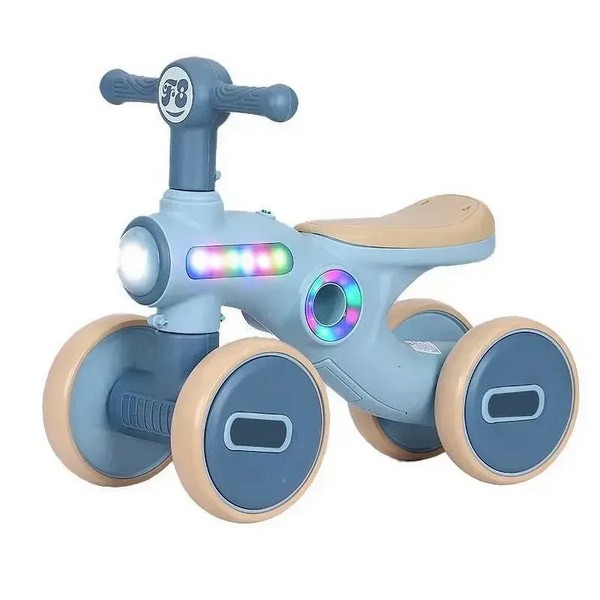 Продукт TEANTOYS - Детско колело за бутане с LED светлини и музика - 0 - BG Hlapeta