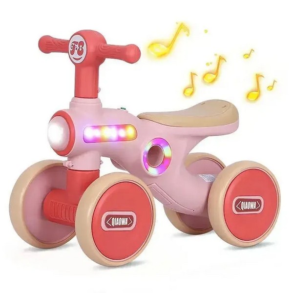 Продукт TEANTOYS - Детско колело за бутане с LED светлини и музика - 0 - BG Hlapeta