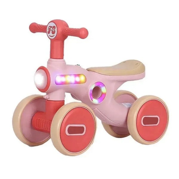 Продукт TEANTOYS - Детско колело за бутане с LED светлини и музика - 0 - BG Hlapeta