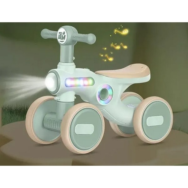Продукт TEANTOYS - Детско колело за бутане с LED светлини и музика - 0 - BG Hlapeta