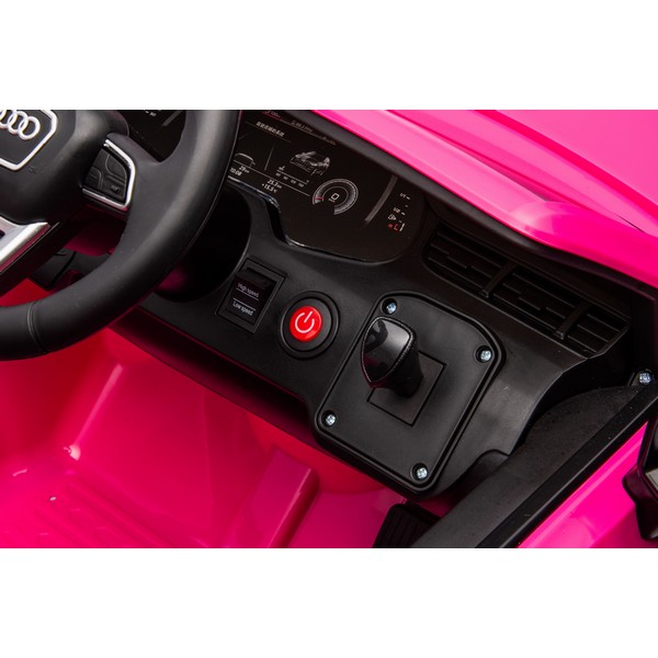 Продукт Акумулаторен джип Licensed Audi Q7 12V с меки гуми и кожена седалка - 0 - BG Hlapeta