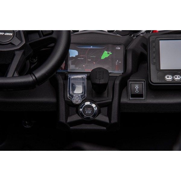 Продукт Licensed Can Am Maverick RS 24V - Акумулаторно бъги с въздушни гуми - 0 - BG Hlapeta