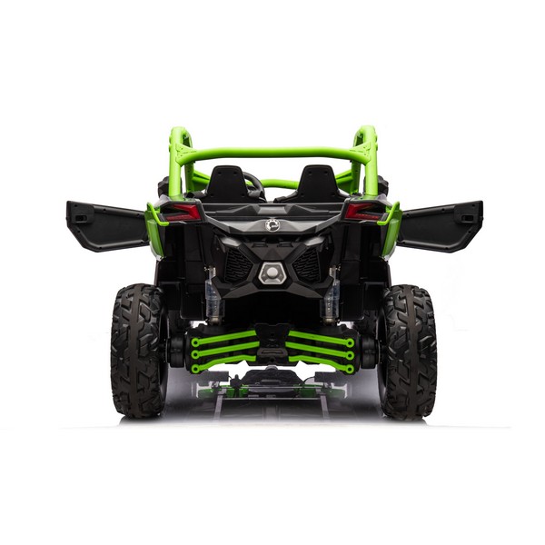 Продукт Акумулаторно бъги Licensed Can Am Maverick 24V с меки гуми, кожена седалка и преносимо зареждане - 0 - BG Hlapeta