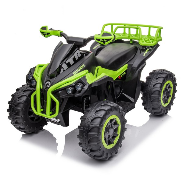 Продукт Акумулаторно бъги Buggy Basket 12V с меки гуми и кожена седалка - 0 - BG Hlapeta