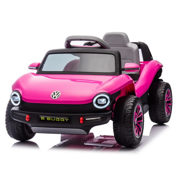 Продукт Акумулаторно бъги Licensed Volkswagen E Buggy 12V с меки гуми и кожена седалка - 0 - BG Hlapeta