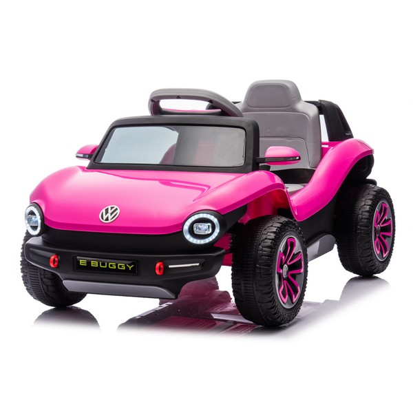Продукт Акумулаторно бъги Licensed Volkswagen E Buggy 12V с меки гуми и кожена седалка - 0 - BG Hlapeta