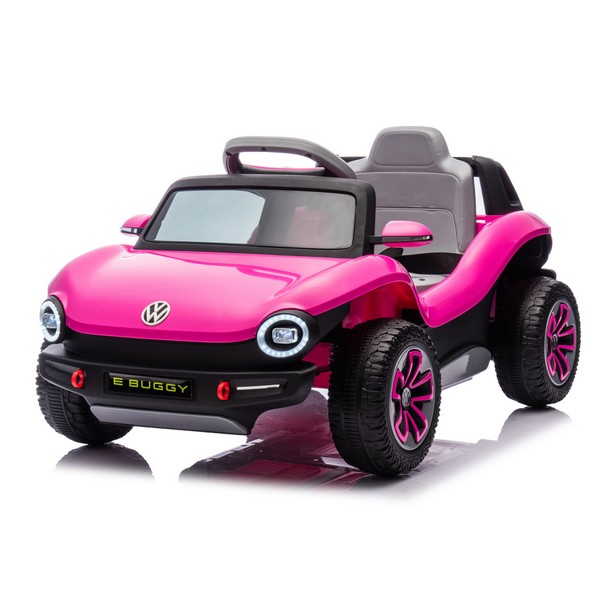 Продукт Акумулаторно бъги Licensed Volkswagen E Buggy 12V с меки гуми и кожена седалка - 0 - BG Hlapeta