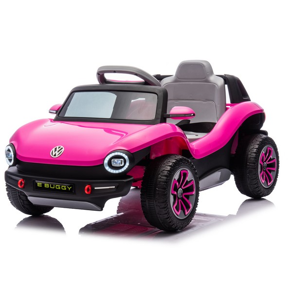 Продукт Акумулаторно бъги Licensed Volkswagen E Buggy 12V с меки гуми и кожена седалка - 0 - BG Hlapeta