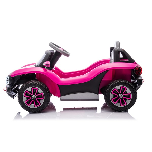 Продукт Акумулаторно бъги Licensed Volkswagen E Buggy 12V с меки гуми и кожена седалка - 0 - BG Hlapeta