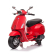 Акумулаторен мотор Licensed Vespa Sprint Racing Sixties 12V с меки гуми и кожена седалка 2