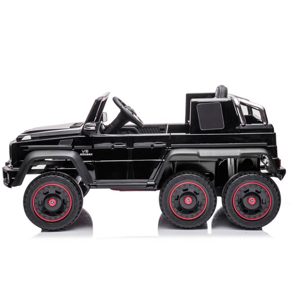 Продукт Акумулаторнен джип Licensed Mercedes Benz G63 AMG 6*6, 24V с меки гуми и кожена седалка - 0 - BG Hlapeta