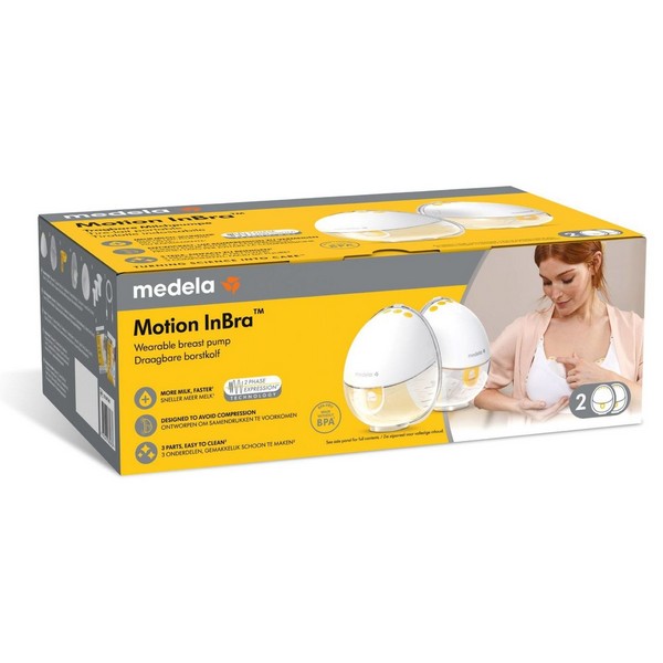 Продукт Medela Motion InBra - Двойна електрическа помпа за кърма - 0 - BG Hlapeta