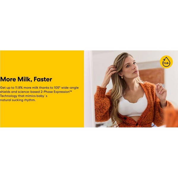 Продукт Medela Motion InBra - Двойна електрическа помпа за кърма - 0 - BG Hlapeta