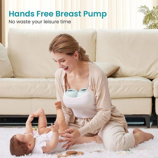 Продукт Momcozy Paruu P20, Hands-free - Двойна електрическа помпа за кърма  - 0 - BG Hlapeta