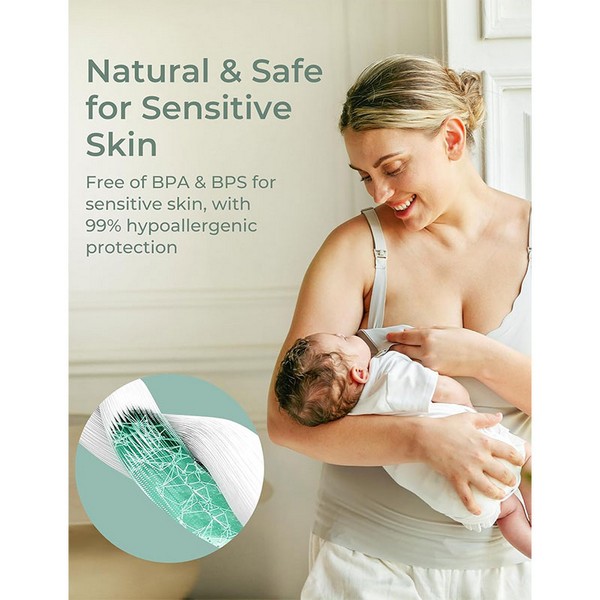 Продукт Momcozy Bamboo - Еднократни подплънки за кърмачки, 80 бр. - 0 - BG Hlapeta