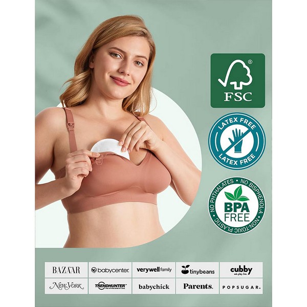Продукт Momcozy Bamboo - Еднократни подплънки за кърмачки, 80 бр. - 0 - BG Hlapeta