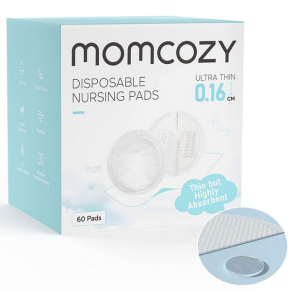 Momcozy - Еднократни ултратънки подплънки за кърмачки, 120 бр.